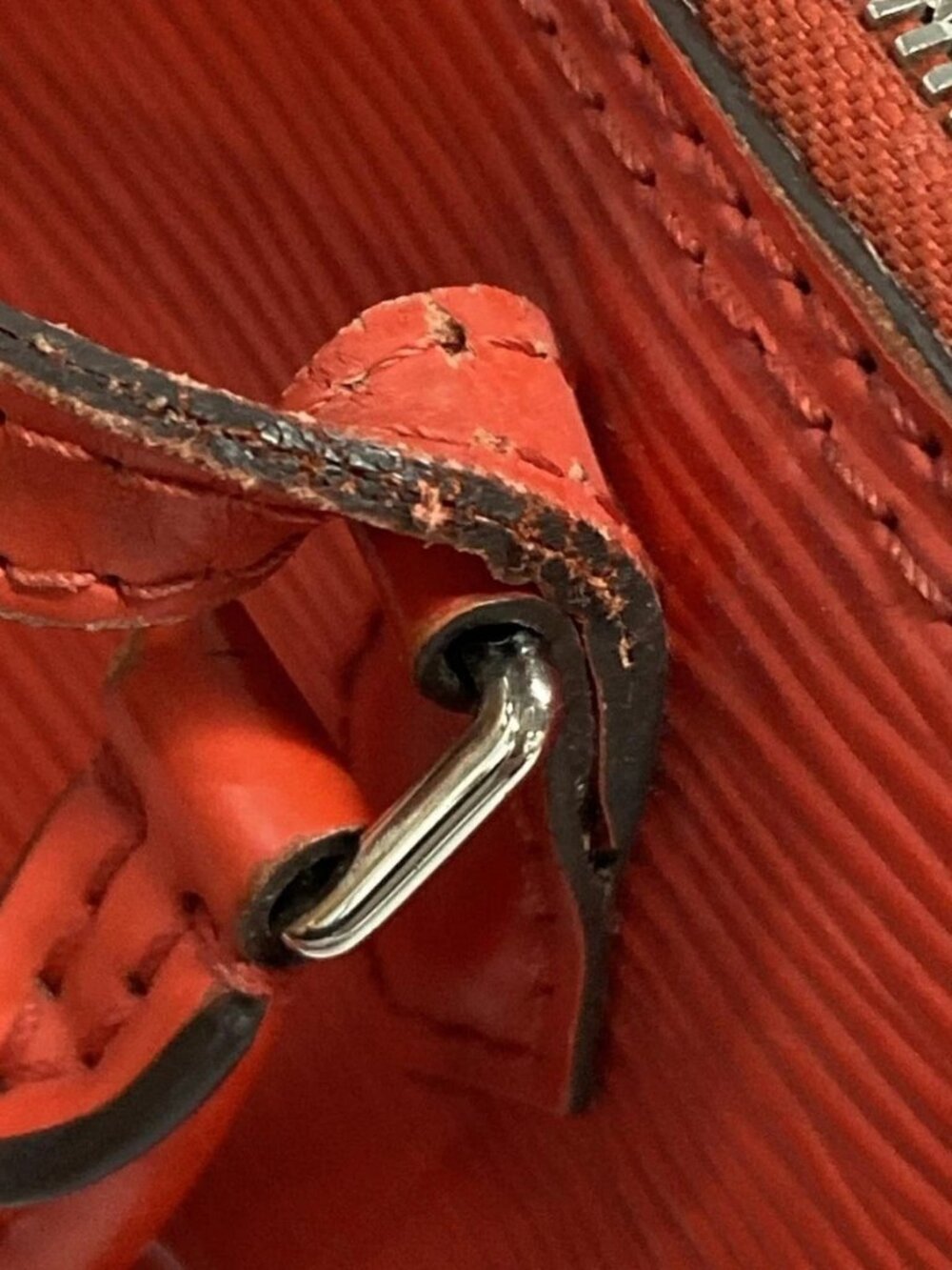 LOUIS VUITTON Nano Alma M50516 Coquelicot Epi SN2155 Shoulder Bag - Picture 10 of 15